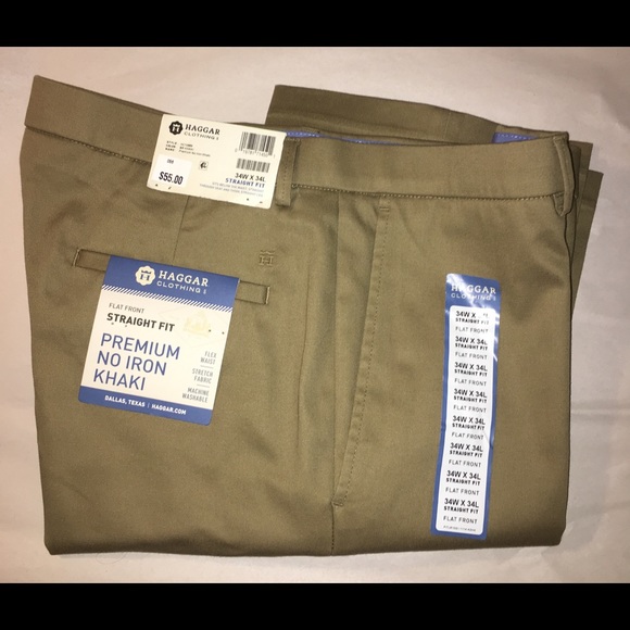 haggar straight fit no iron